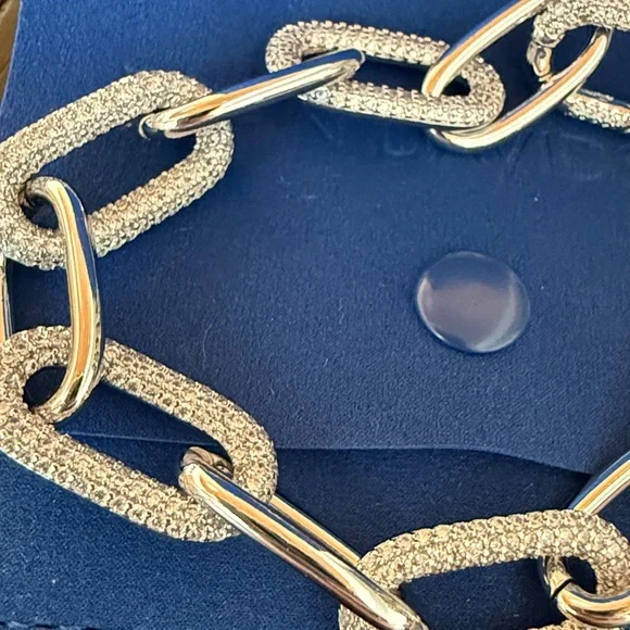 Dean Davidson Solene Pavé Link Bracelet in Silver and Cubic Zirconia - Picture 5 of 6